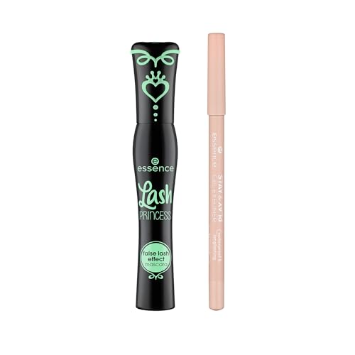 Essence Lash Princess Mascara & Stay Play Gel Eyeliner Bundle