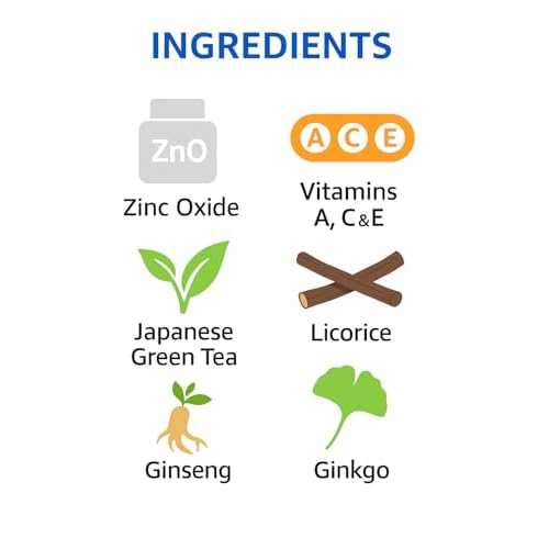 Sunscreen for face - Advanced Protection SPF 30, Full Spectrum UVA/UVB, Fragrance-Free, Lightweight, Vitamins C,E, Zinc Oxide, Japanese Green Tea, Gingko Biloba, Ginseng, Licorice Extracts 3.3 FL.OZ