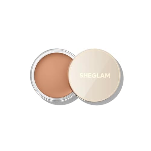 SHEGLAM Silk Haze Cream Bronzer Blendable Cream Makeup with a Lightweight Formula - Customizable Face Makeup for a Natural, Sun-Kissed Glow Long Lasting-Golden Sun
