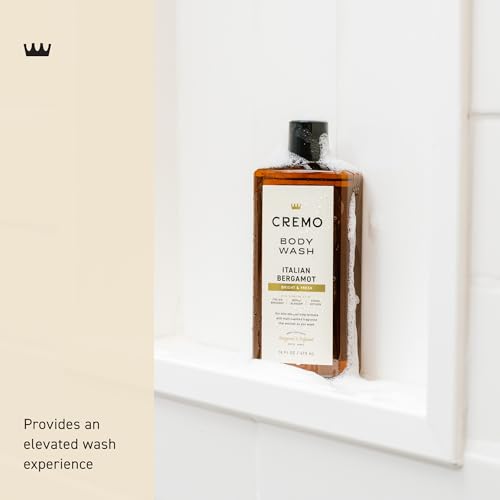 Cremo Body Wash for Men Italian Bergamot 16 Fl Oz