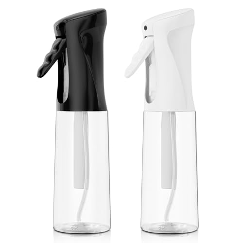 Continuous Spray Bottle 2 Pack 10.1oz - Fine Mist for Hair & Plants