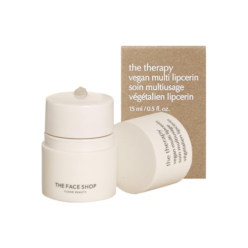 The Therapy Vegan Lip Butter - Moisturizing Lip Balm with Shea Butter