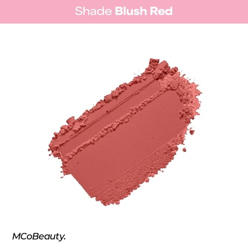 MCoBeauty Glow Up pH Activated Powder Blush - Custom Red Shade