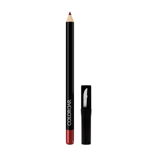 Colorbar Definer Lip Liner - Easy-Glide Contouring Lip Liner Pencil - Matte Finish with Intense Color Payoff - 012 Perfect Maroon - 0.05 oz