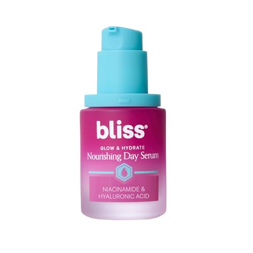 Bliss Glow & Hydrate Serum - Niacinamide + Hyaluronic Acid Serum - 1 Fl Oz - Improves Dullness, Hydrates, Replenishes & Defends Skin - Lightweight Hydration - Clean - Vegan & Cruelty Free