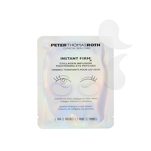 Peter Thomas Roth | Instant FIRMx¢ç Collagen Tightening Eye Patches | Eye Patches For Firming Under-Eye Bags & Wrinkles | Eye Masks For Puffiness