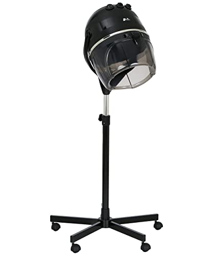 Buy-Rite 880W Adjustable Hooded Salon Hair Dryer with Timer