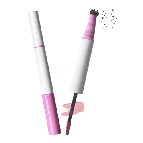 2-in-1 Freckle Pen & Blush - Waterproof Brown Stamp & Pink