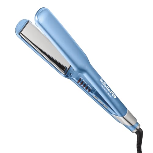 BaBylissPRO Nano Titanium Flat Iron Hair Straightener 450°F