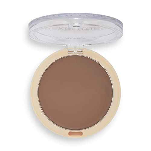 Revolution, Ultra Cream Face Bronzer, Buildable & Blendable Cream Contour, Vegan & Cruelty-Free, Light, 0.24 oz