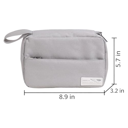 FabDay Travel Toiletry Bag with Hanging Hook – Water-Resistant