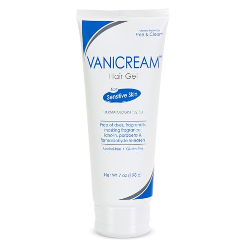 Vanicream Hair Gel 7oz - Firm Hold, Sensitive Skin Formula