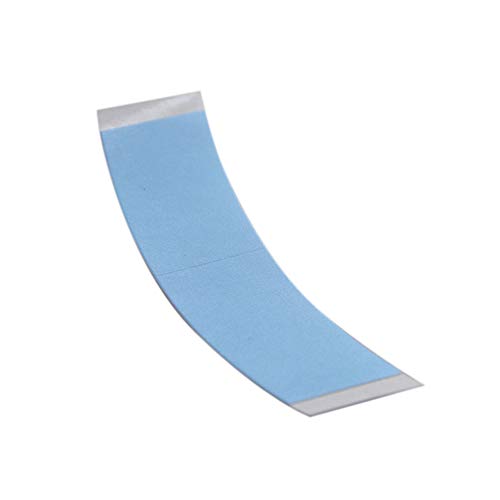 36pcs Blue Double-Sided Waterproof Lace Wig Adhesive Tape Strips