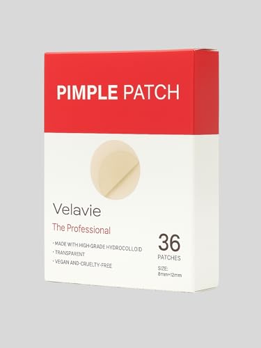 Tea Tree Hydrocolloid Pimple Patches - 36 Count, Clear Surface Oil Absorbing Spot Stickers