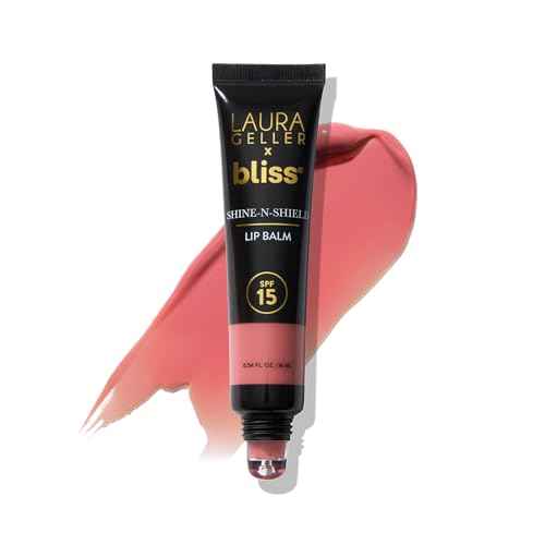 LAURA GELLER NEW YORK x Bliss Shine-n-Shield Lip Balm SPF 15, Bliss on the Beach - Nourishes, Hydrates & Protects Lips