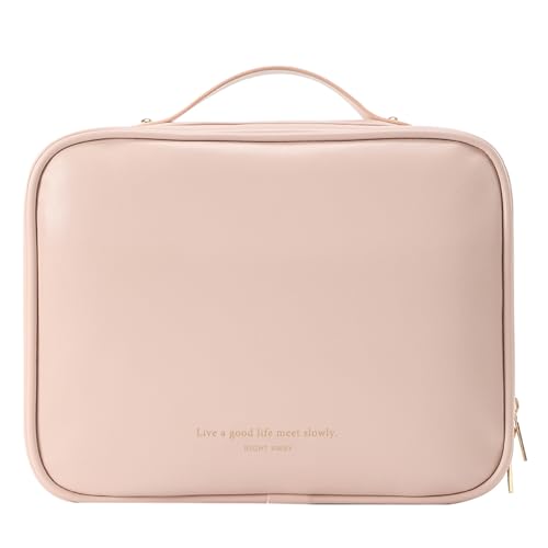 RIGHT AWAY Travel Toiletry Bag for Women - Waterproof Makeup Organizer