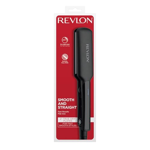 Revlon Ceramic Coated 2" Flat Iron Hair Straightener