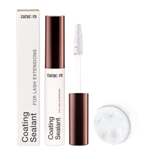 Curacoro Lash Coating Sealant 10ml - Water-Resistant Topcoat for Extensions