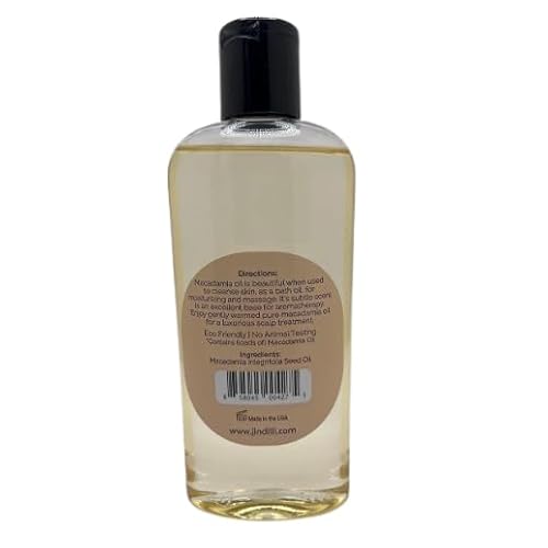 Pure Macadamia Oil | Cold-Pressed, Filtered, All-Natural, Vegan, Non-GMO, Hexane-Free, Cruelty-Free - Multipurpose Moisturizer (7.5 oz)