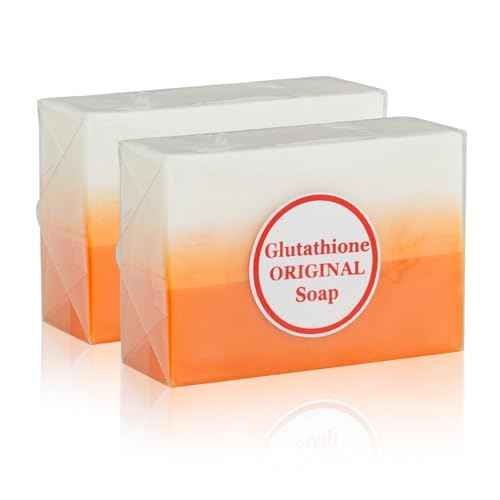 Relumins Glutathione Soap Bars - Holidays Deep Cleansing & Hydrating Soap for Smooth, Refreshed Skin - Gentle Exfoliating Formula for Face & Body - 2 x 150g Bars