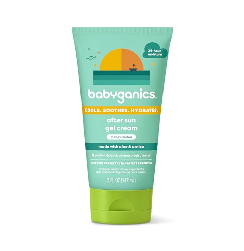 BabyGanics After Sun Gel Cream, Mellow Melon 5oz