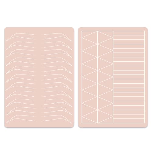 5PC Double-Sided Silicone Microblading Practice Skins