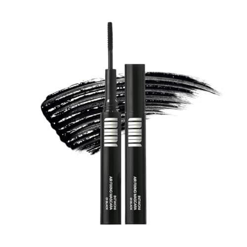 AirFixing Mascara ? Smudge-Resistant Tubing Formula | 0.5mm Precision Brush | Patented Air-Sealed Container to Reduce Drying | Easy Warm-Water Removal | 8.5g | Made in Korea (Black) (Black)