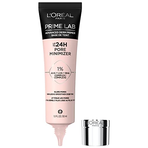 L'Oreal Paris Pore Minimizer Face Primer - 24H Wear, 1.01 Fl Oz