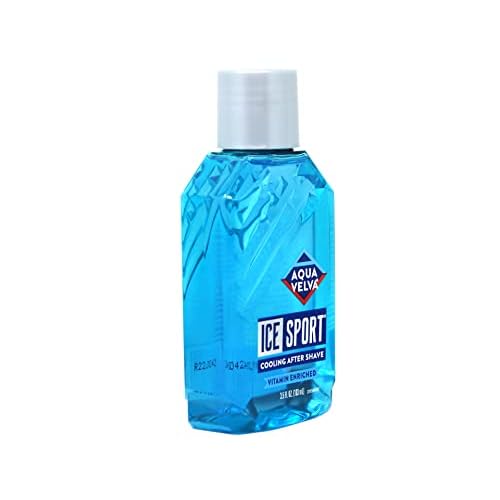 Aqua Velva Ice Sport Cooling After Shave 3.50 Ounce (Value Pack of 6)