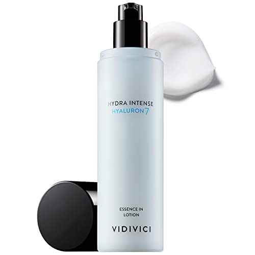 VIDIVICI Hydra Intense Hyaluron7 Essence in Lotion ? Intense Moisturizing Milky Face Emulsion with Hyaluronic Acid and Squalene - Non-Oily & Smooth Textured, 3.38 fl.oz.