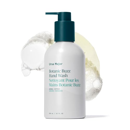Ursa Major Botanic Buzz Hand Wash - Hydrating Vegan Liquid Soap, 10 oz