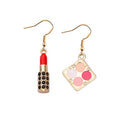 3D Lipstick Earrings - Makeup Artist Gift for Women