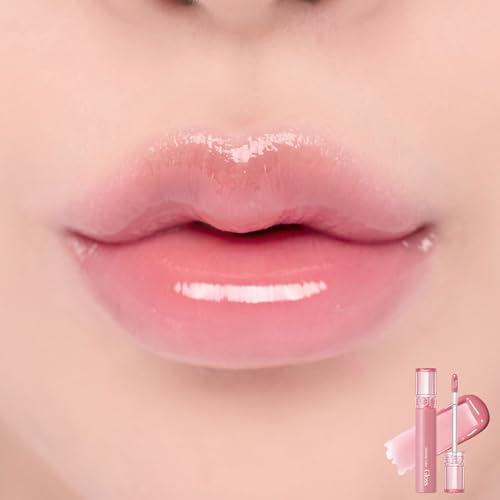 rom&nd Glasting Color Gloss - Korean Lip Gloss, Plumping, High Shine