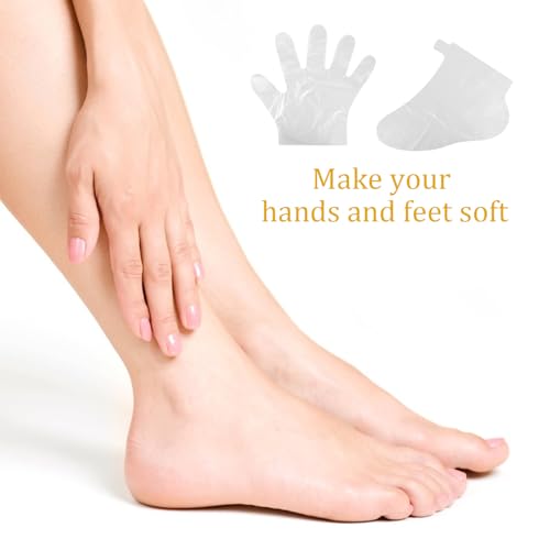 Disposable Paraffin Wax Liners for Hands and Feet - 200 Pack Spa Bags