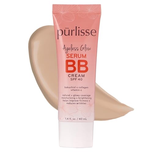 pūrlisse Ageless Glow Serum BB Cream SPF 40 - Light