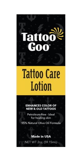 Tattoo Goo Care Lotion 2oz - Itch Relief & Color Protection