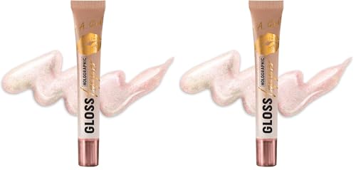 L.A. Girl Holographic Gloss Topper Spark of Romance (Pack of 2)