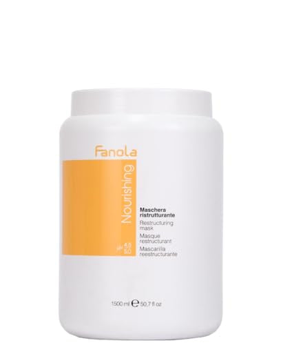 Fanola Deep Conditioning Hair Mask - Milk Protein Treatment for Damaged Hair