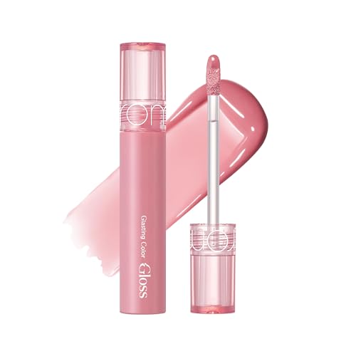rom&nd Glasting Color Gloss - Korean Lip Gloss, Plumping, High Shine
