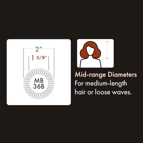 Olivia Garden MultiBrush - Non-Electrical Detachable Thermal Brush with Ceramic Barrel