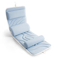 Sunlit Full Body Bath Pillow with Lumbar Support & Suction Cups
