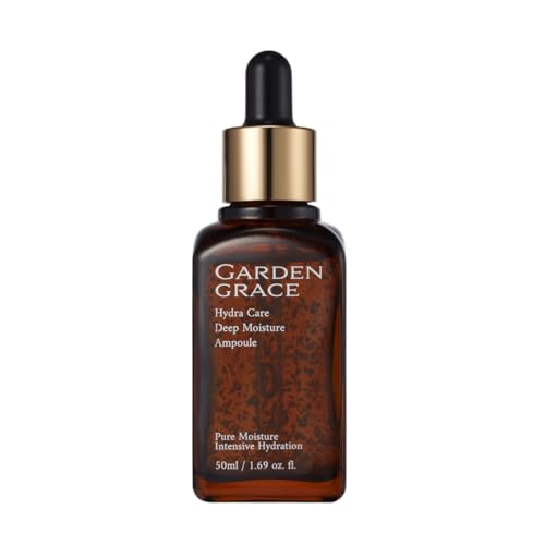 GARDENGRACE Hydra Care Deep Moisture Ampoule ? Aloe-Based(70.26%) Korean Hydration Serum for Dry Skin (50ml)