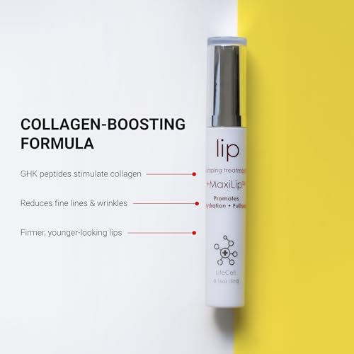 LifeCell Lip Plumping Treatment - MaxiLip Peptide Hydrating Gloss Balm