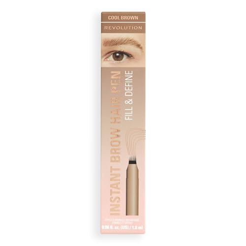 Revolution Beauty Instant Brow Hair Pen - Cool Brown