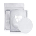 LAPCOS Milk Feel Exfoliating and Cleansing Pads Clear Acne Prone Skin, Nourishing for Improved Skin Texture, Single Scrub (10-Pack)