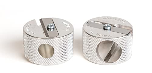 Sun's Out Beauty Dual Precision Cosmetic Pencil Sharpener for Eye & Lip Liners