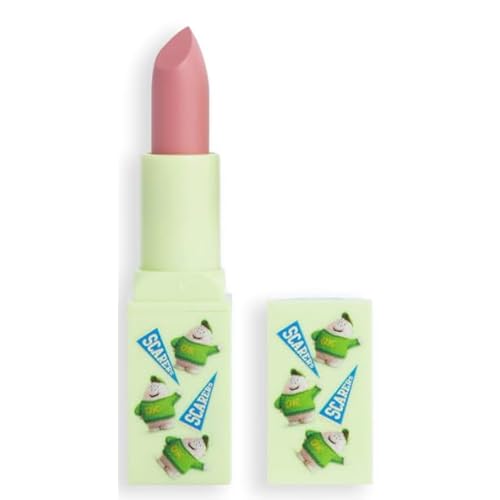 MAKEUP REVOLUTION Revolution x Monsters University Revolution Squishy Lipstick, 0.12 fl.oz (3.5ml) - 1 Count, Matte Pink