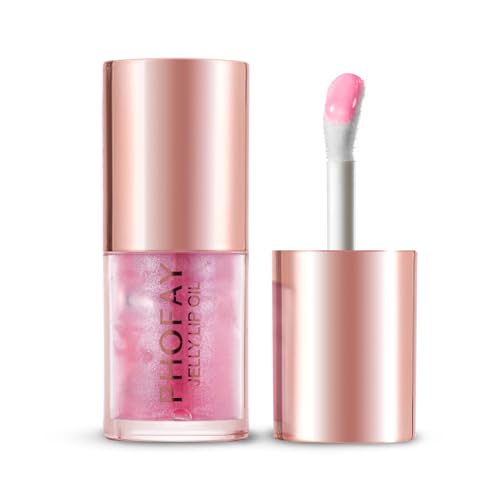 PHOFAY Juicy Lip Oil Gloss - 12Hr Hydration for Dry Lips