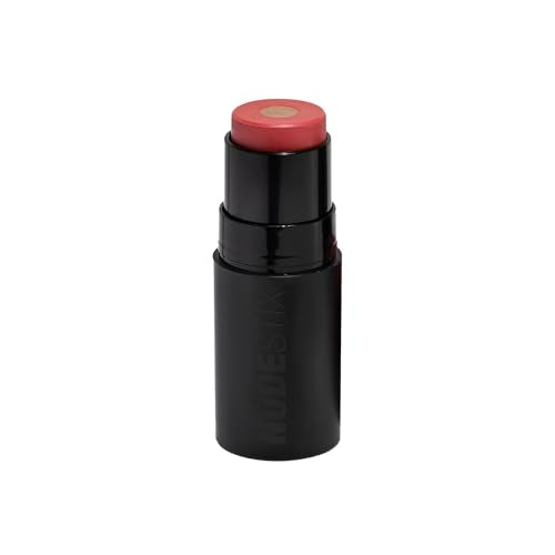 Nudestix Nudies Matte + Glow Core Cream Blush Stick – Multi-Use Radiant Blush for Cheeks, Eyes & Lips