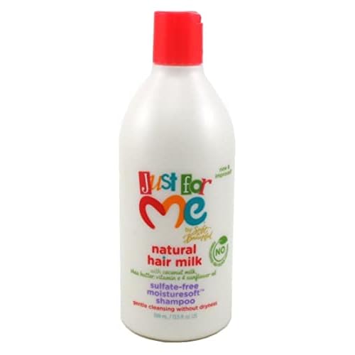 Just For Me Hair Milk Shampoo Moisturesoft 13.5 Ounce (Pack of 3)
